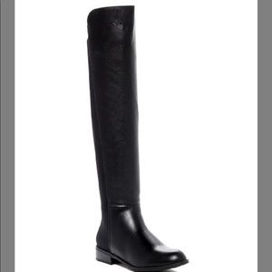 NWT Catherine Malandrino Leather OTK Boots